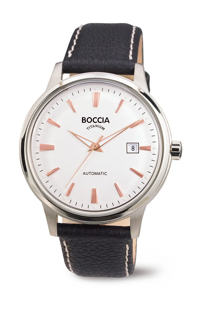 3586-03 Mens Boccia Titanium Automatic Watch