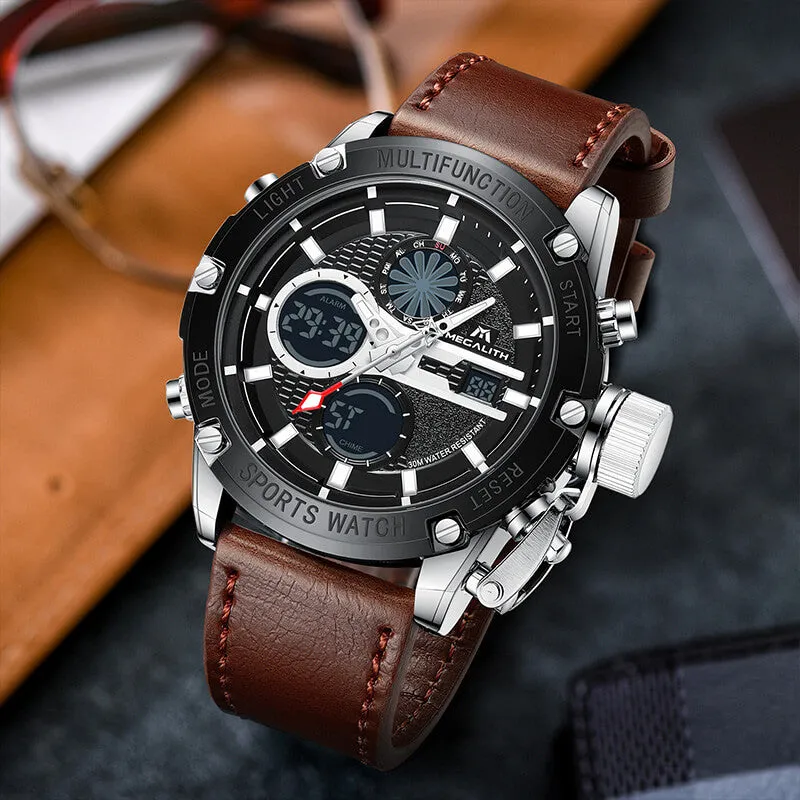 8236M | Quartz Men Watch | Leather Band