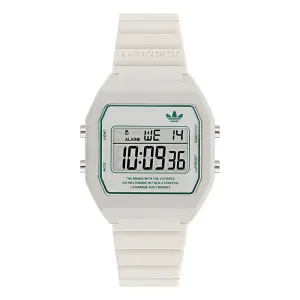 Adidas Originals Digital Two Unisex White Watch AOST23557