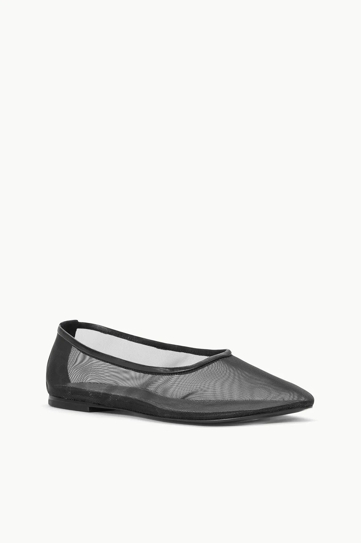 ALBA BALLET FLAT | BLACK MESH