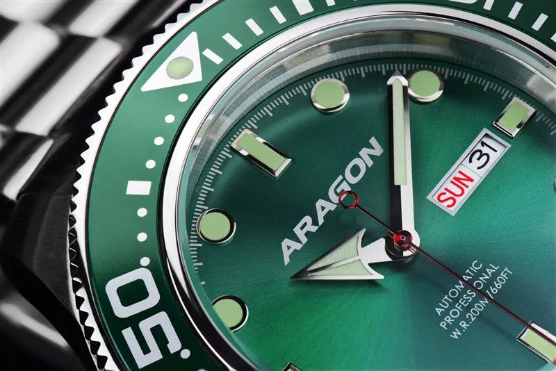 ARAGON Divemaster Automatic 50mm A054GRN
