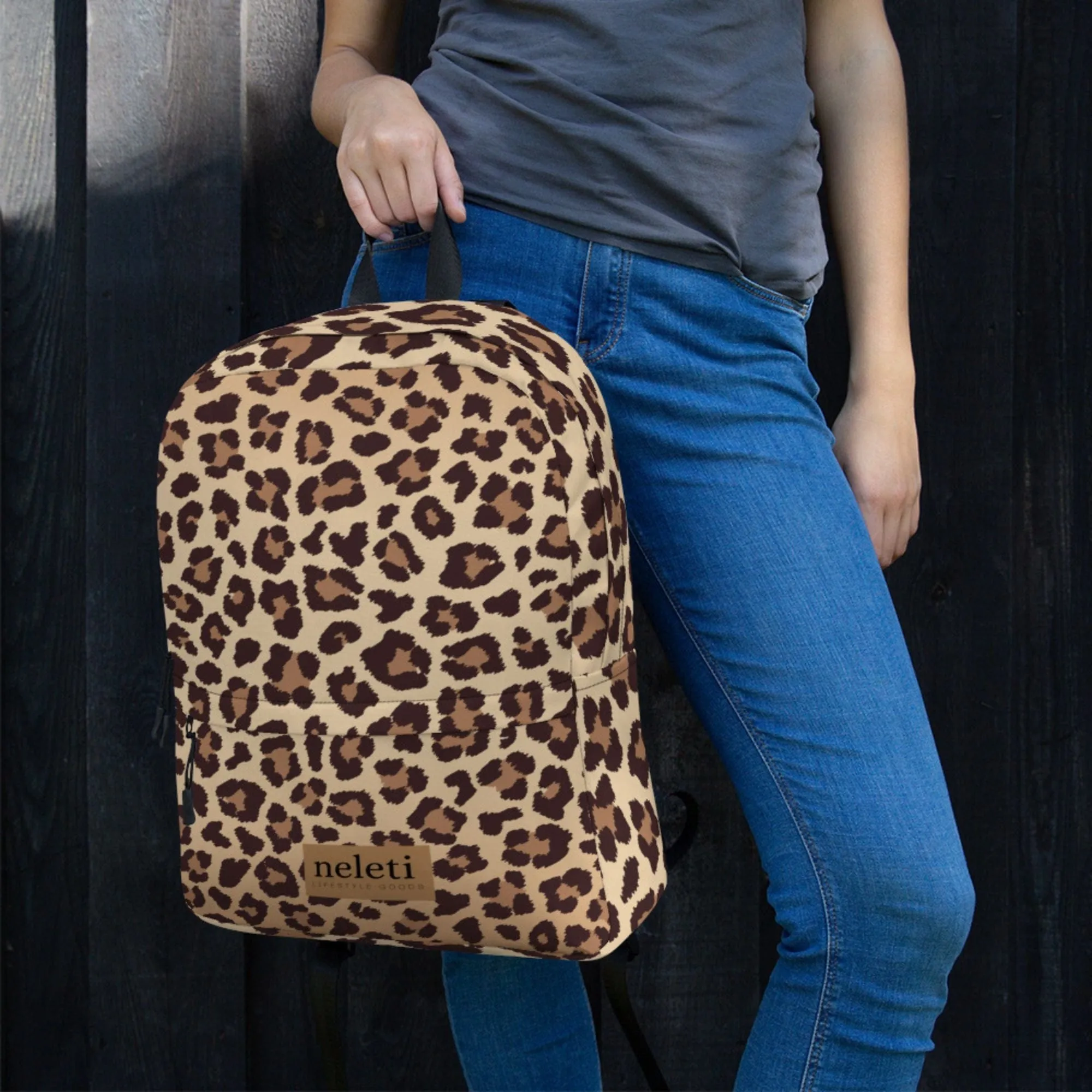 Backpacks for School: Leopard Print Stylish Design