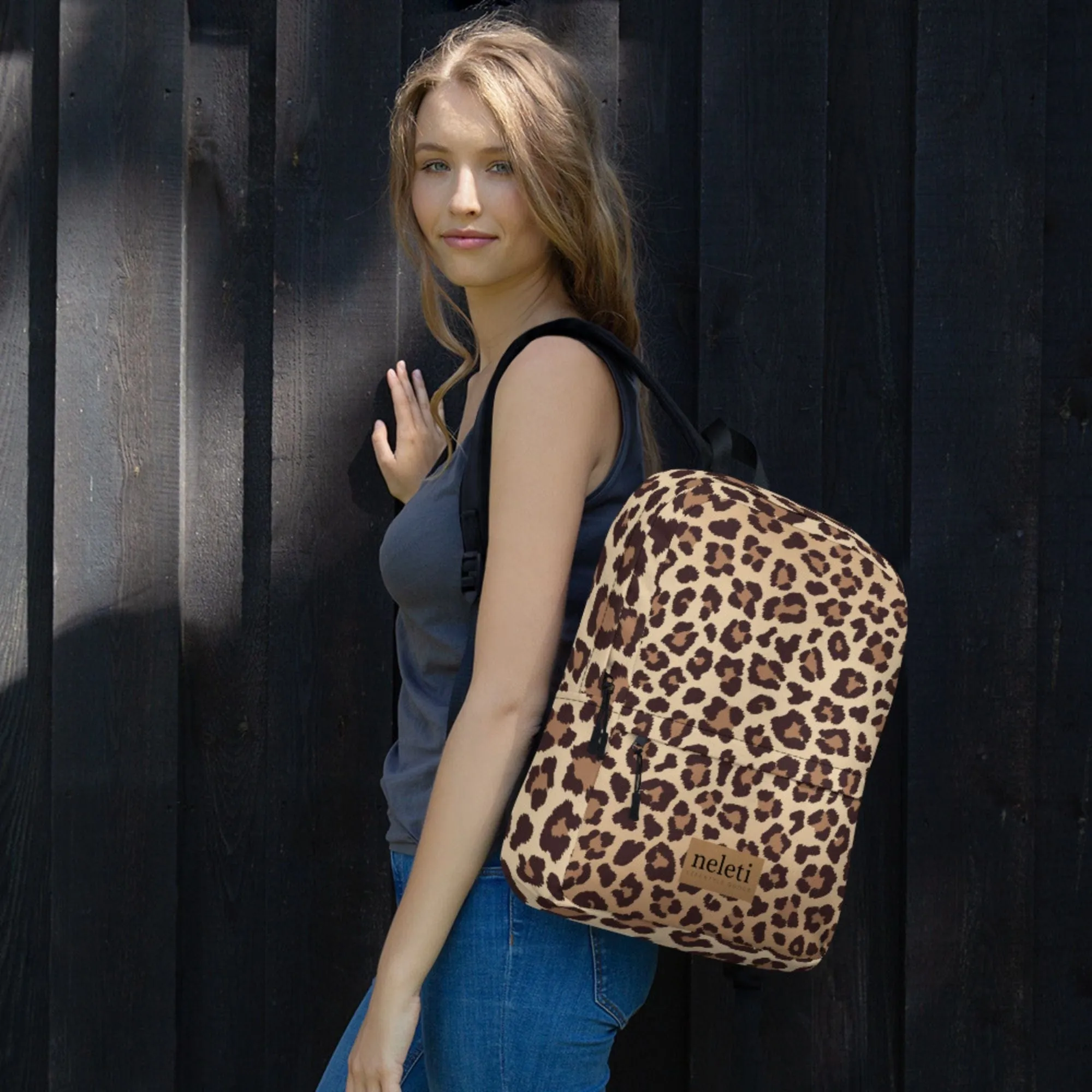 Backpacks for School: Leopard Print Stylish Design