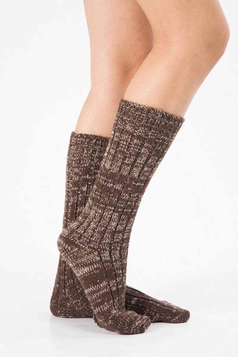 BASIC STYLISH FASHION KNIT SOCKS