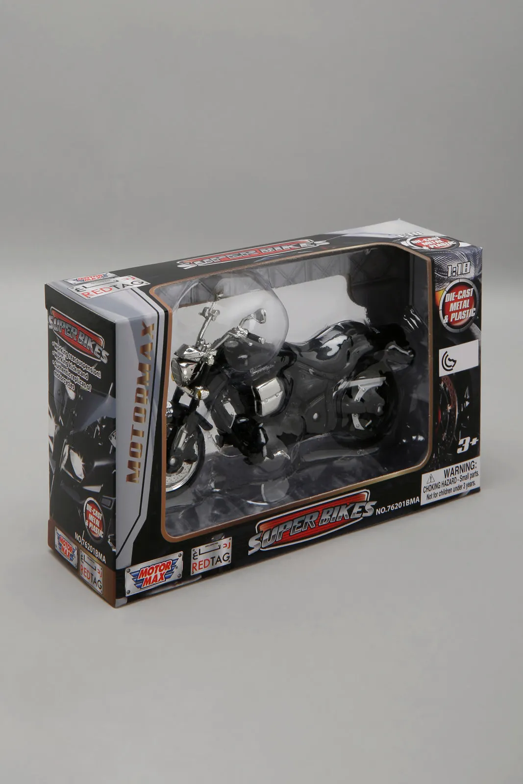 Black Classic Chopper Bike Toy