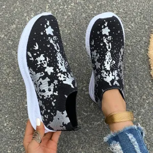 Breathable Mesh Flat Slip-Ons