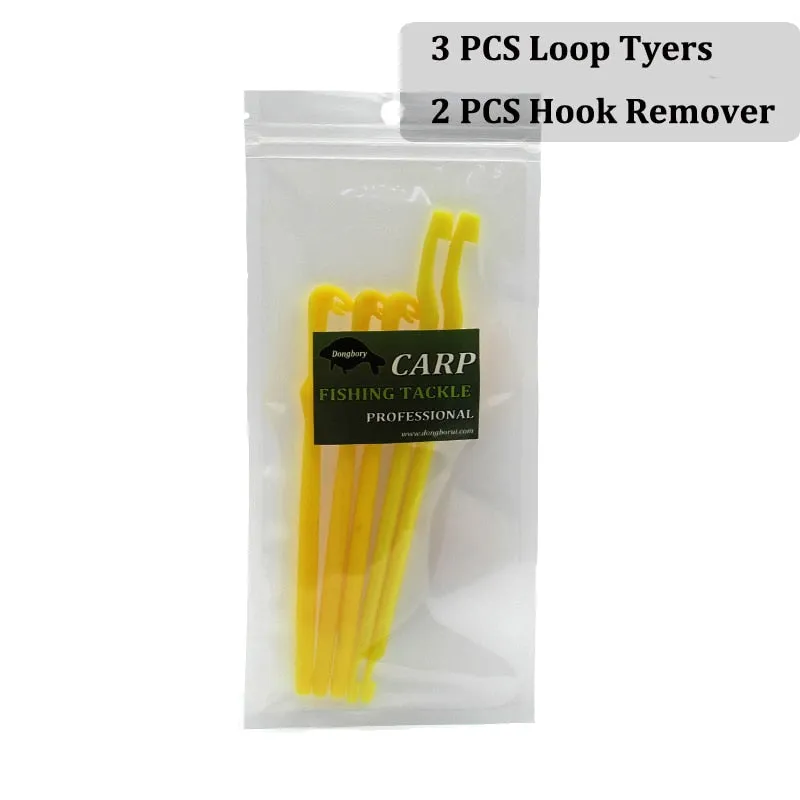 Carp Fishing Tool Fishing Line Knot Loop Tyer Hook Remover Extractor Knot Picker Fishing Hook Disgorger Fishing Accessories 5PCS