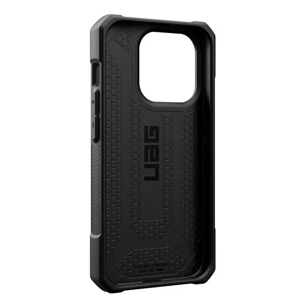 Case UAG Monarch for iPhone 15 Pro Max, Kevlar Black