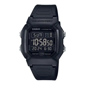 Casio Digital Watch W800H-1BV Black