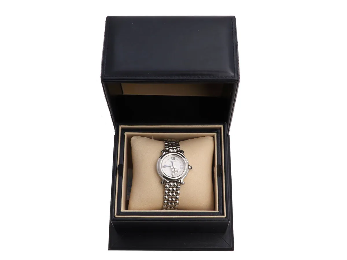 Chopard Stainless Steel Happy Diamonds Sport Watch 31mm