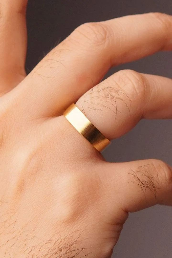 Classic Band Ring - Gold