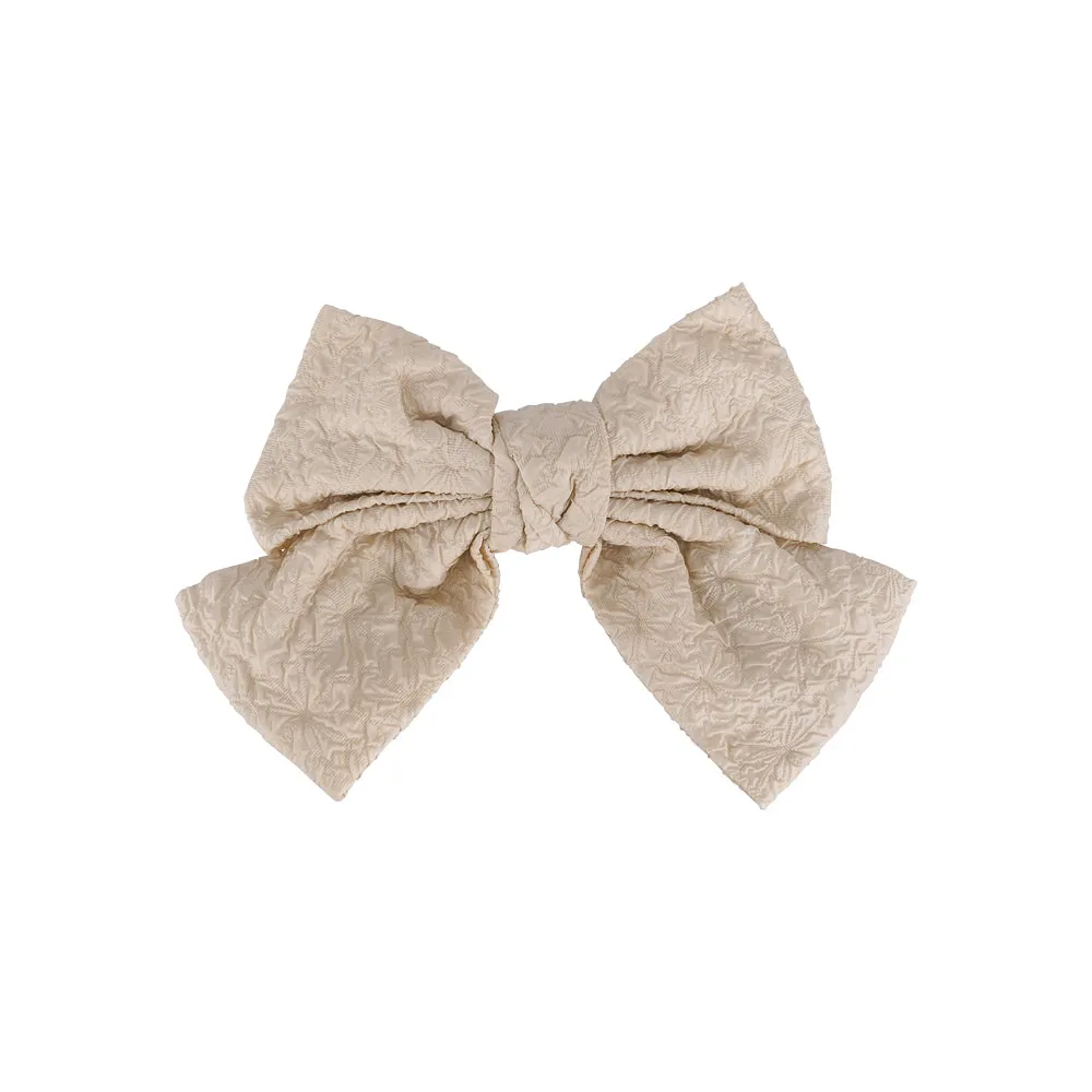 CLASSIC QUILTED BOW