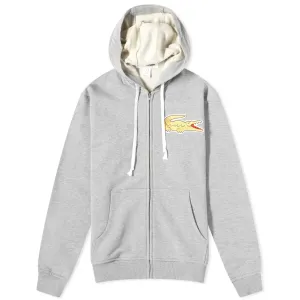 COMME des GARÇONS Shirt x Lacoste Zip Up Hoodie - Grey