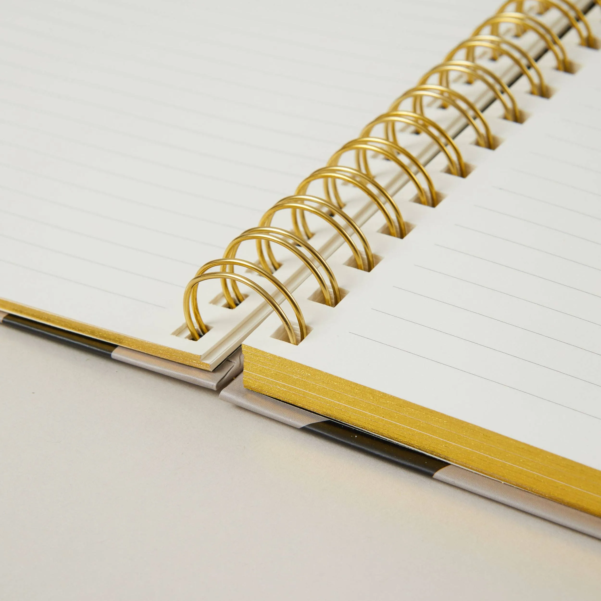 Curve Minimalist Spiral Luxury Notebook