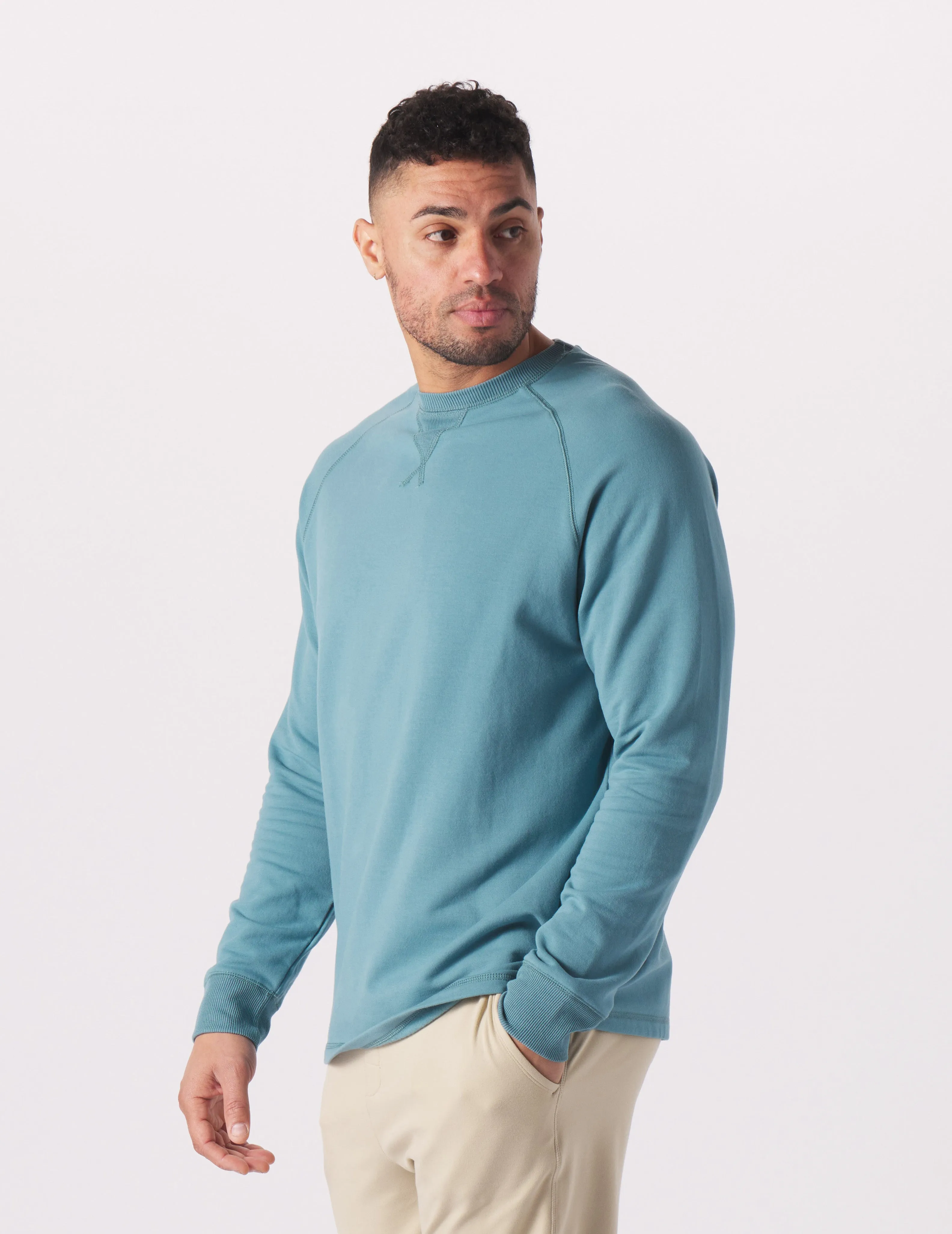 Dakota Crewneck: Lagoon