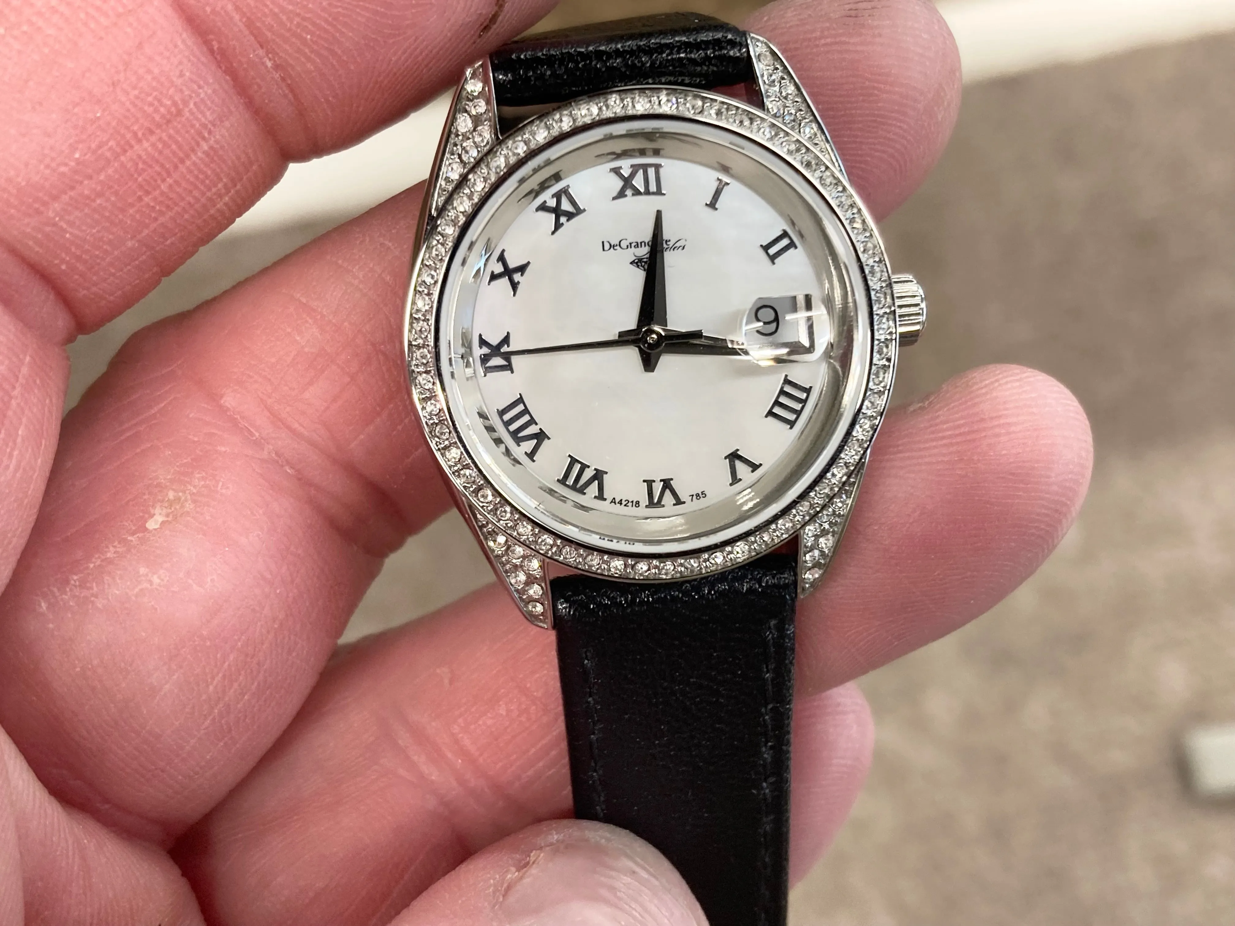 DeGrandpre Jewelers Crystal Watch