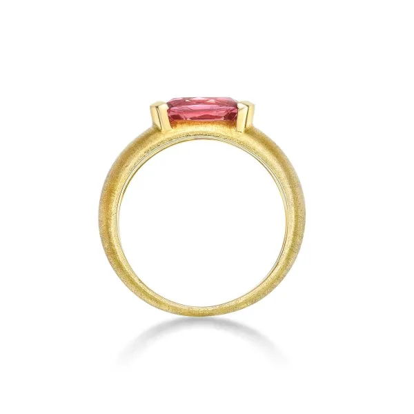 Donna Lacis - Salmon Tourmaline Ring