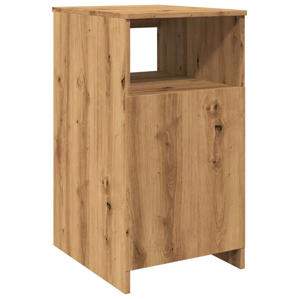 Drawer Cabinet Artisan Oak 40x50x76 cm Engineered Wood