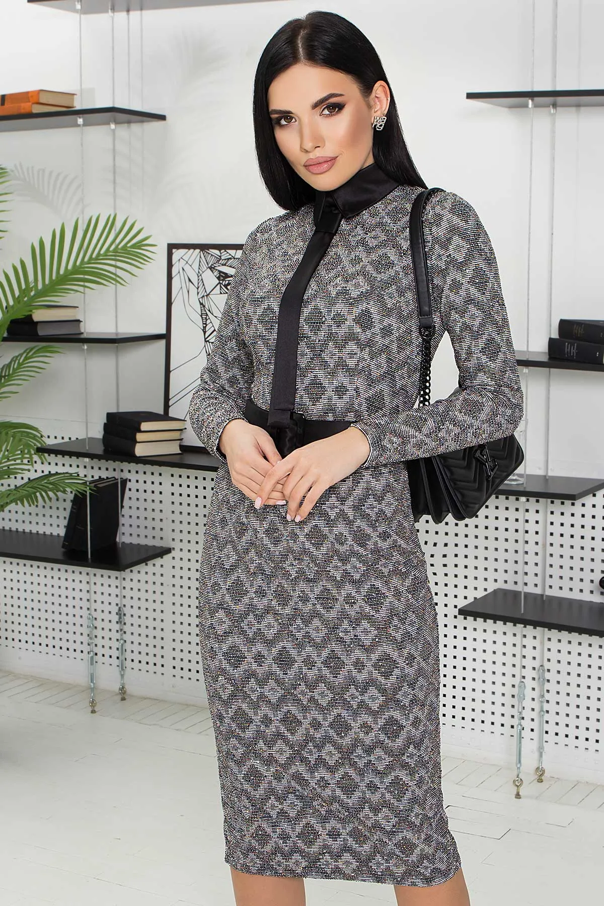 Dress Dark Gray Stylish Fashion