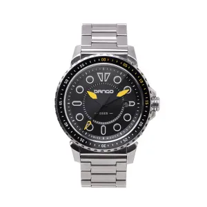 DV-01 - DIVE WATCH WITH METAL BRACELET & MICRO ADJUSTMENT BUCKLE