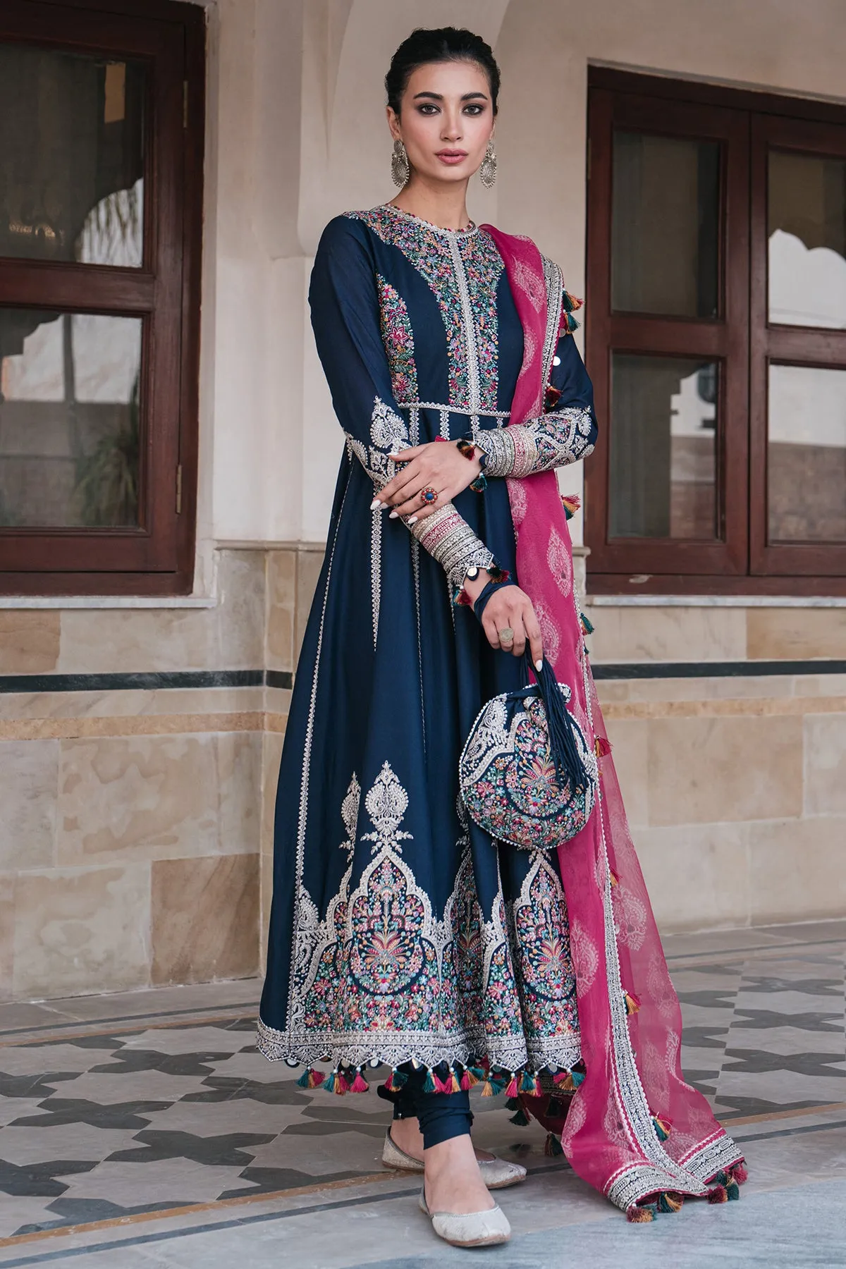 Embroidered Luxury Lawn SL24-D12