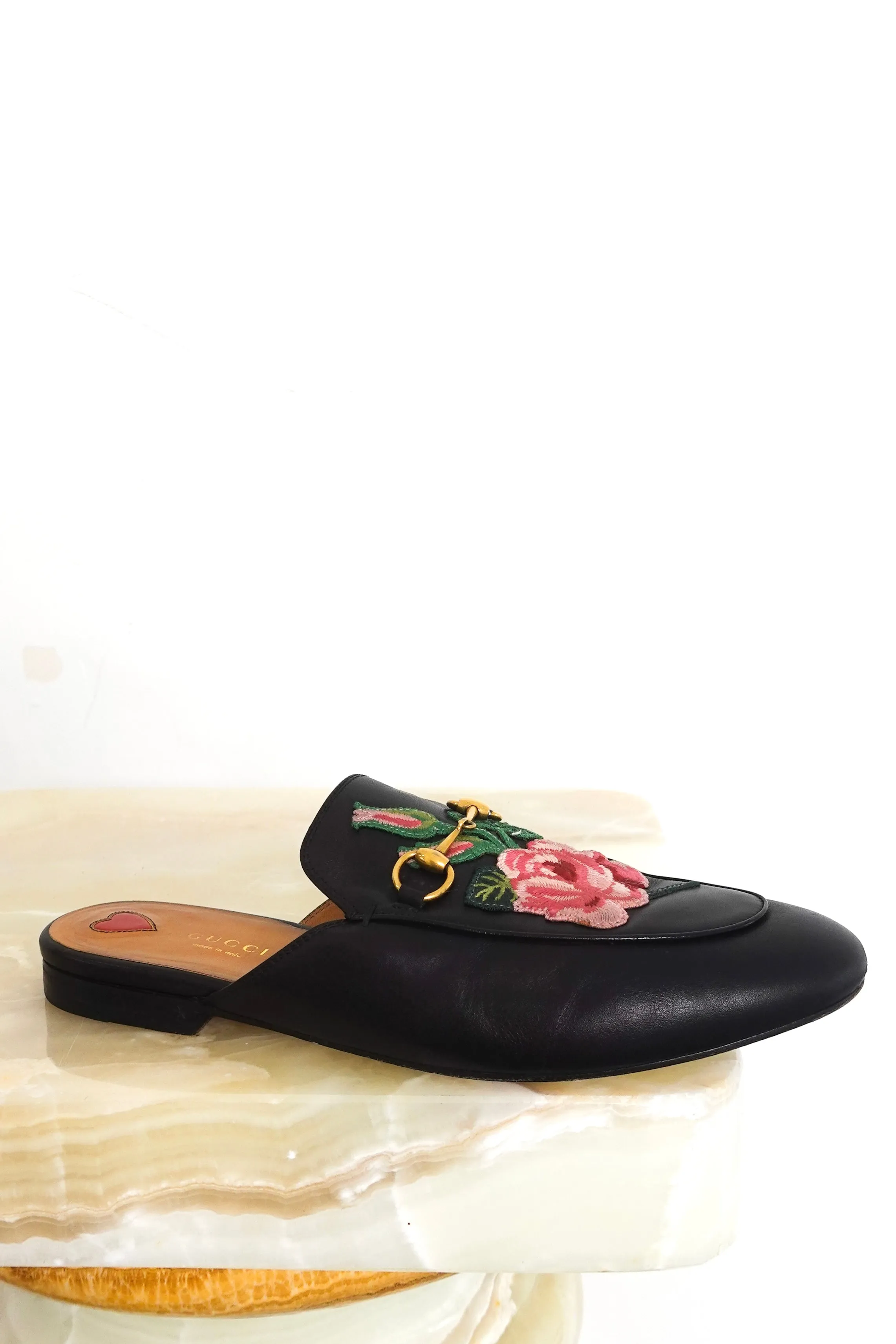 Embroidered prince town mules RRP £625