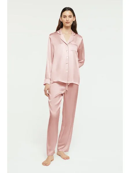 Fine Finishes Silk Pyjama Bridal Rose