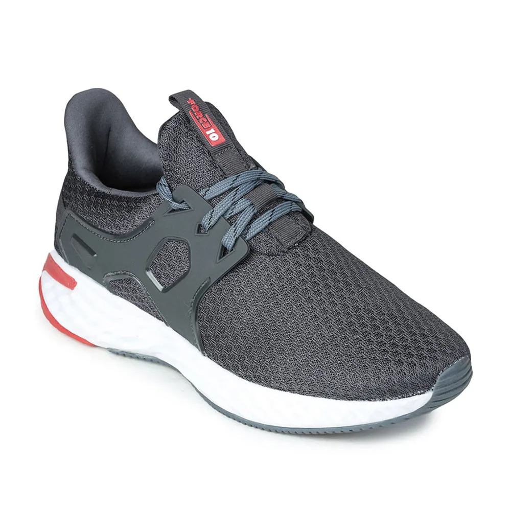 Force 10 By Liberty Men Sports Running Shoes - Grey (CARLO)