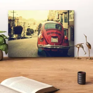 GADGETS WRAP Canvas Gallery Wrap Framed for Home Office Studio Living Room Decoration (14x11inch) - Down Road