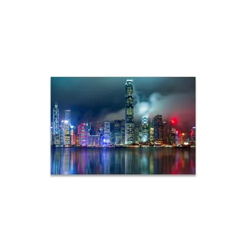 GADGETS WRAP Canvas Gallery Wrap Framed for Home Office Studio Living Room Decoration (14x11inch) - Hong Kong