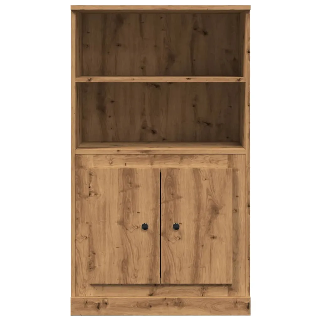 Highboard Artisian Oak 60x35.5x103.5 cm Engineered Wood