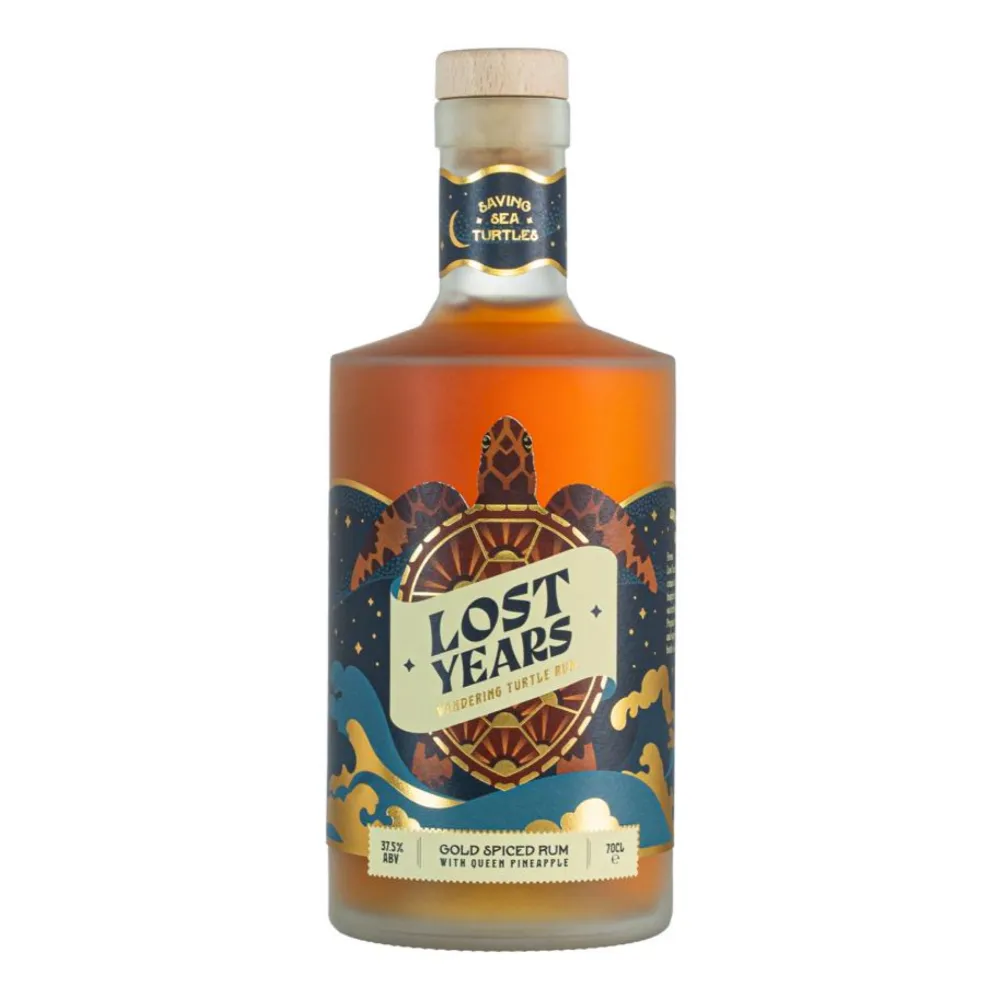 Lost Years Gold Spiced Rum with Queen Pineapple