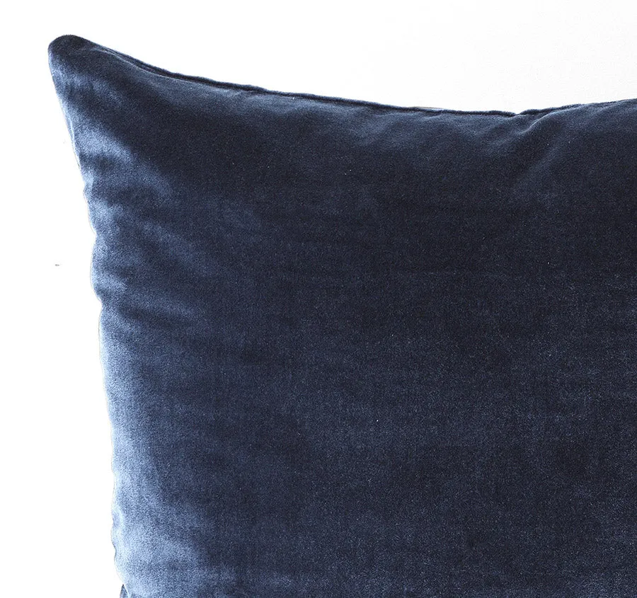 Luxury Velvet European Pillowcase Slate