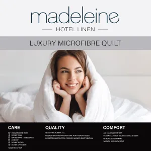 Madeleine Hotel Luxurious Microfibre Quilt