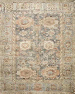 Margot Rug in Ocean & Spice