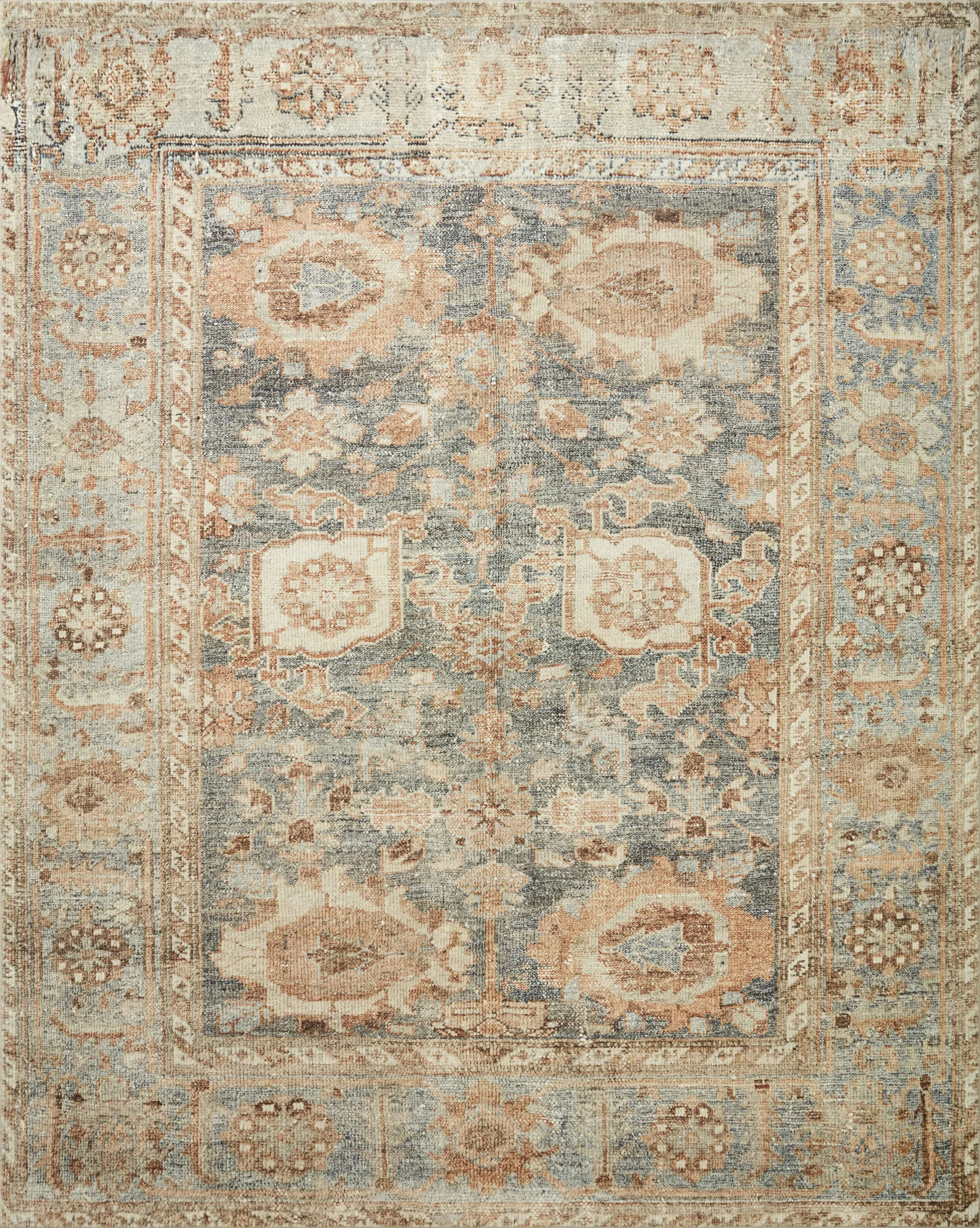 Margot Rug in Ocean & Spice