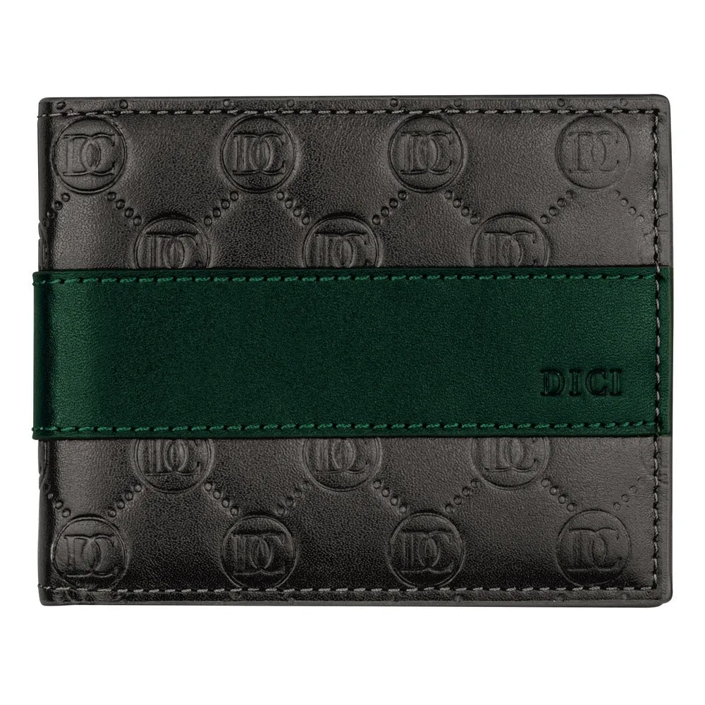 Men Brown & Green Wallet