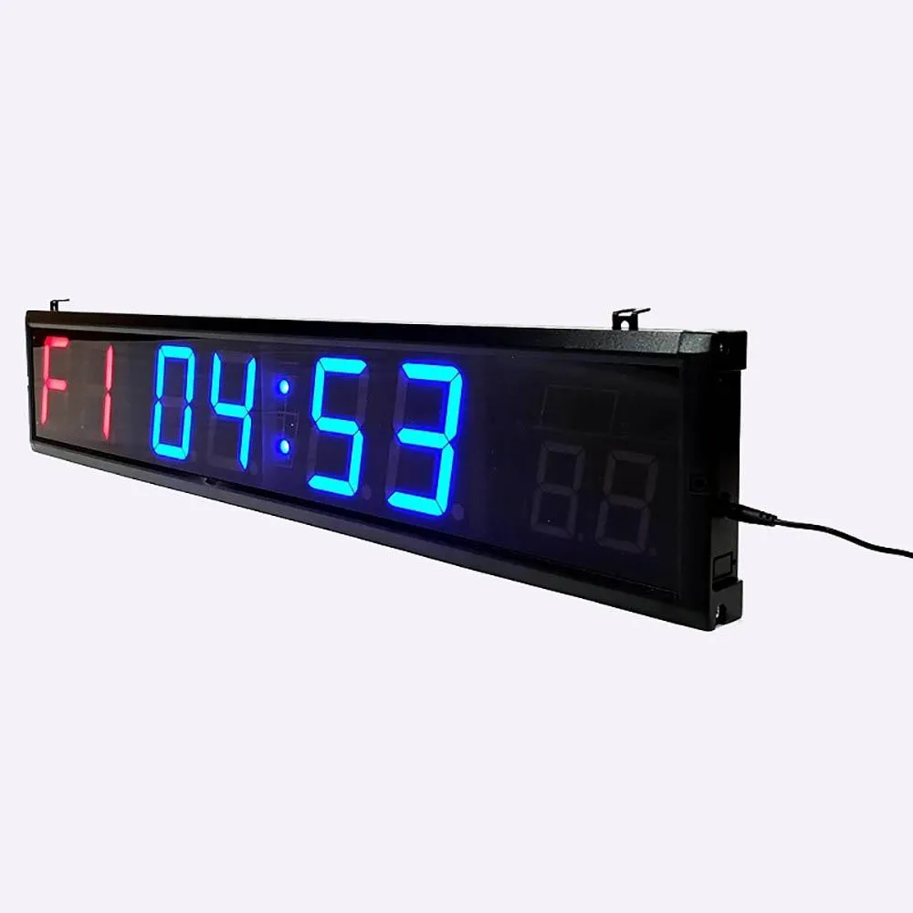 MORGAN 8-DIGIT LED CROSS FUNCTIONAL FITNESS TIMER