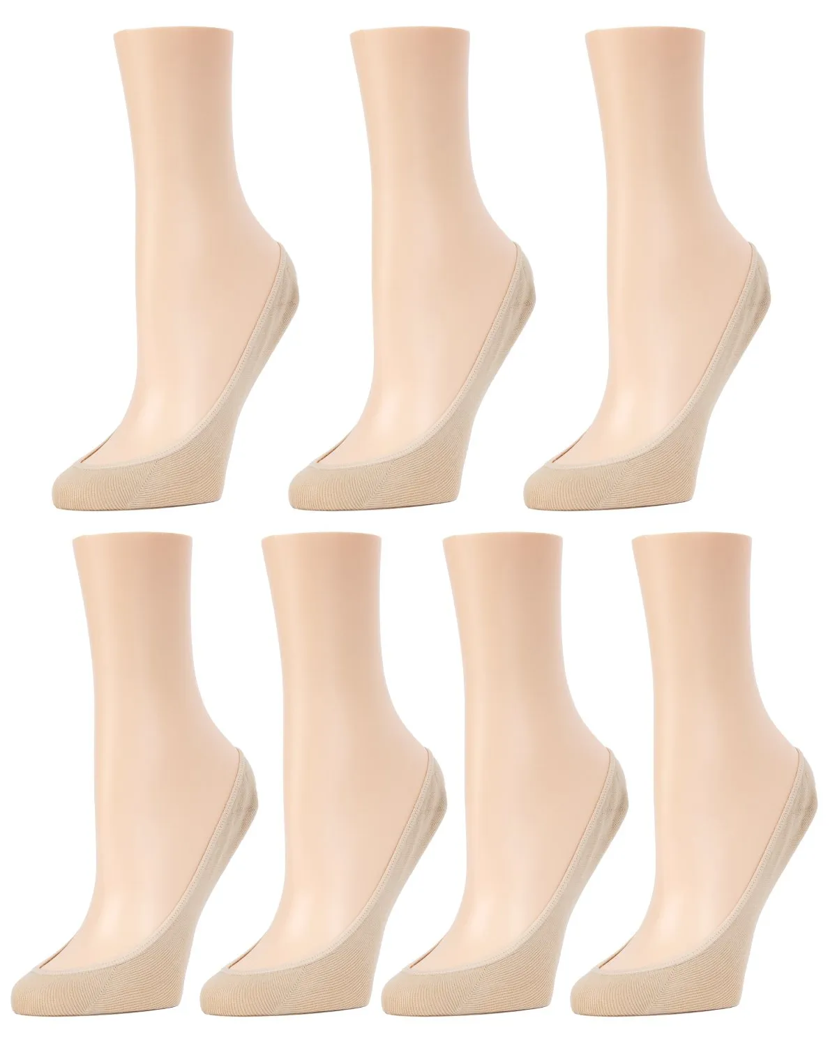 No-Show Micro Shoe Liners 7-Pack