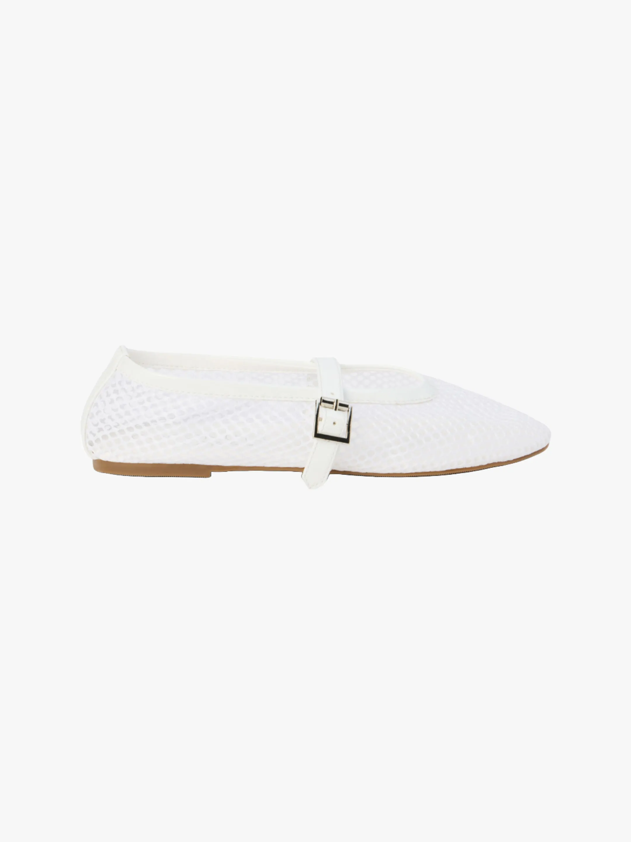 Nolita Mesh Mary Jane - White