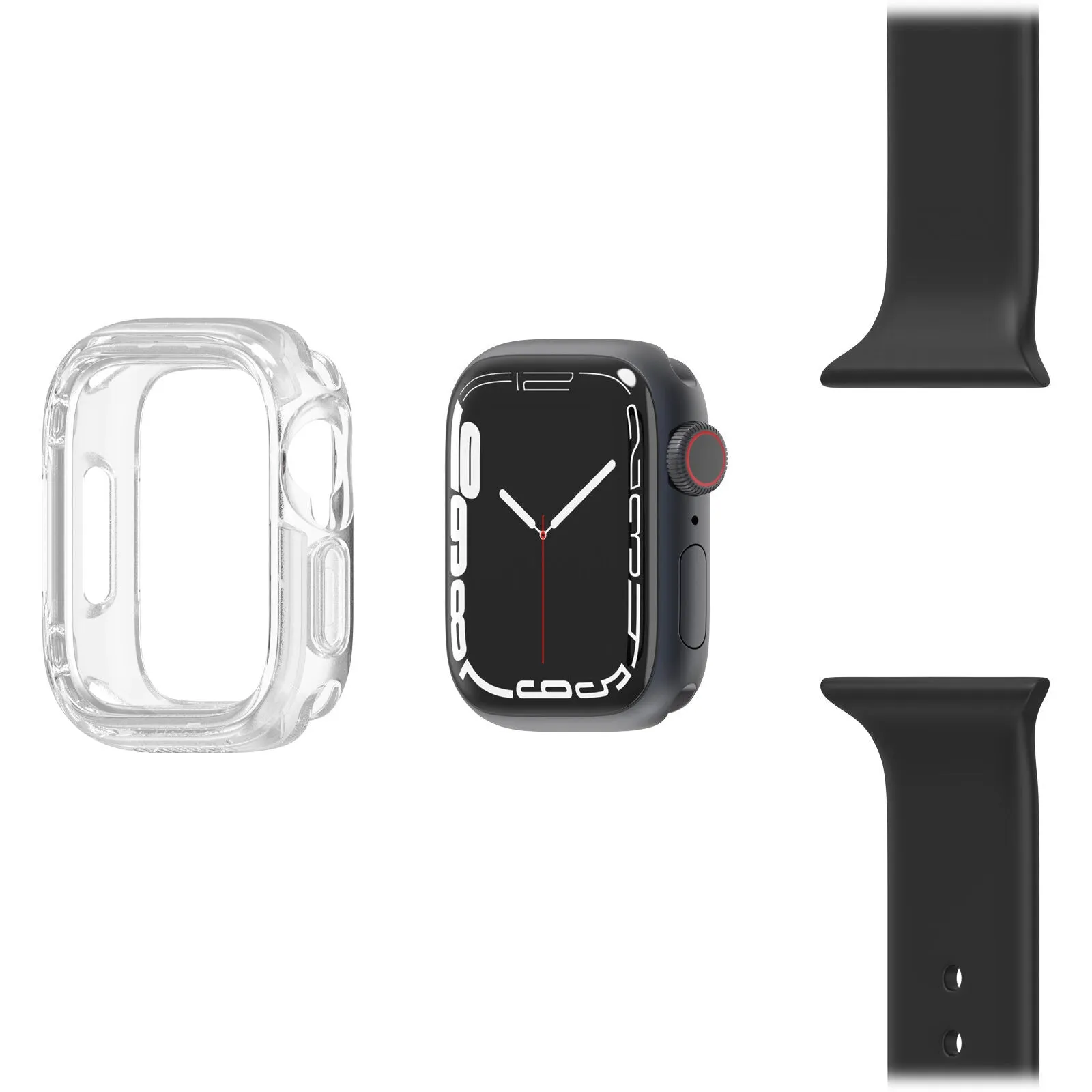 OtterBox Exo Edge 45mm Clear Case for Apple Watch Series 7/8