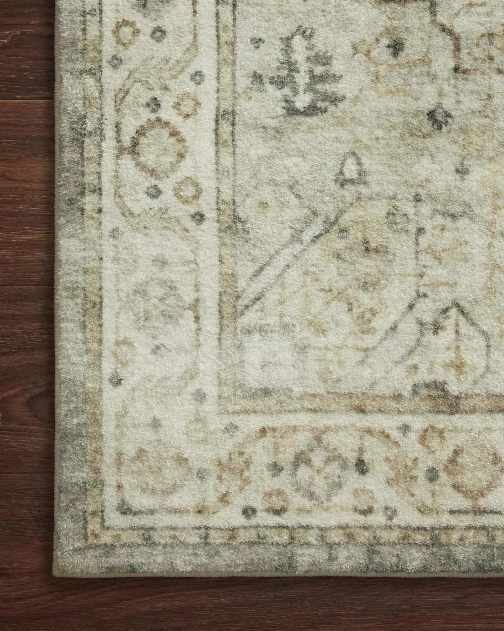 Rosette Ros-09 Sage/Beige Rug