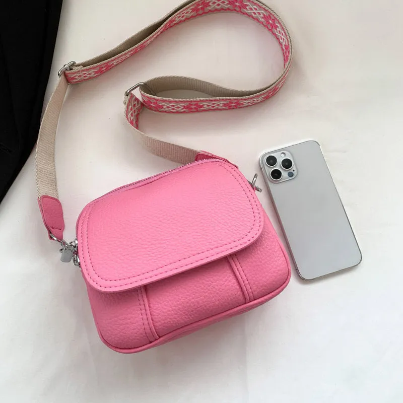 Simple Ladies Phone Shoulder Messenger Bag