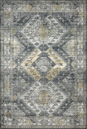 Skye Rug in Graphite & Silver