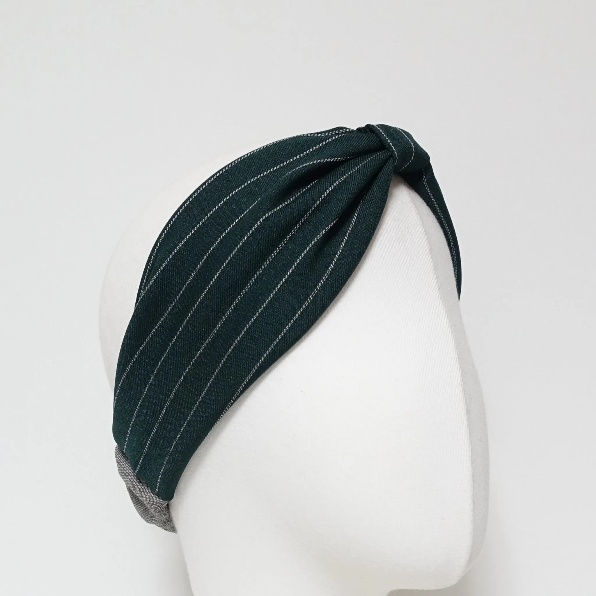 stripe pattern fashion headband suit style fabric headwrap women hair accessory