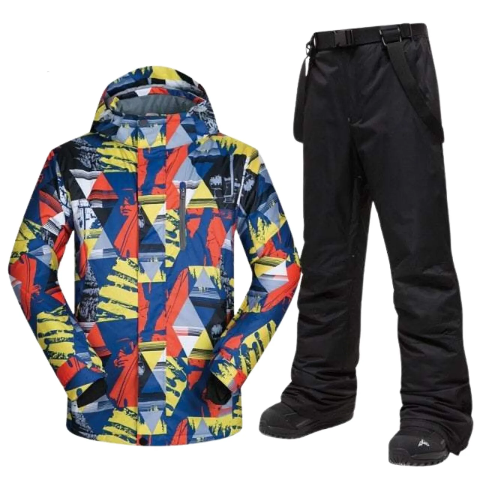 Stylish Men's Ski Suit