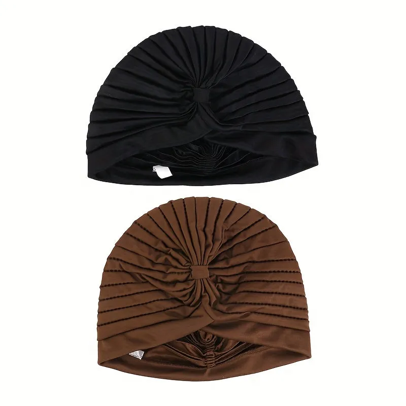 Stylish Turban Cap Set Perfect Head Wraps for Women