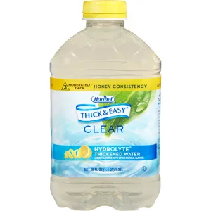 Thick & Easy® Hydrolyte® Honey Consistency Lemon Thickened Water, 46 oz. Bottle