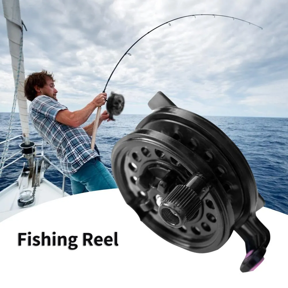 Winter Ice Fishing Reels Ball Bearings Reels Mini Fishing Reel Carp Fishing Outdoor Fish Brake Handle Front Reel Tool