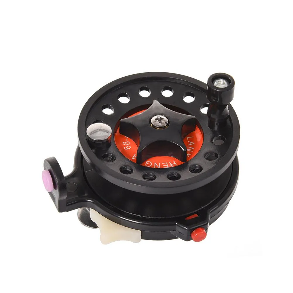 Winter Ice Fishing Reels Ball Bearings Reels Mini Fishing Reel Carp Fishing Outdoor Fish Brake Handle Front Reel Tool